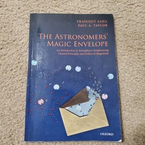 Oxford Blue and Beige Astrophysics Book